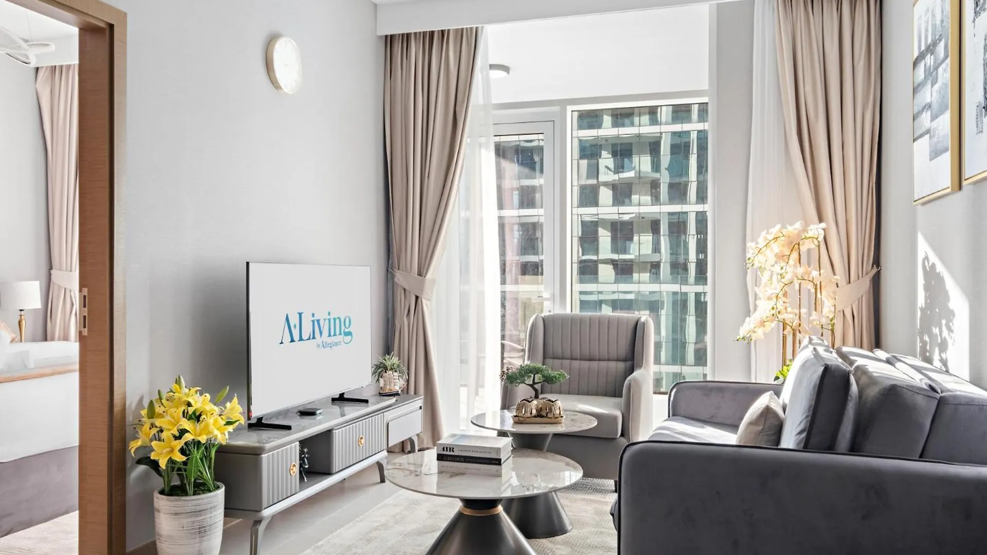 A-Living Elegant 1Br Apartment Near Dubai Mall & Burj Khalifa In Missoni Tower